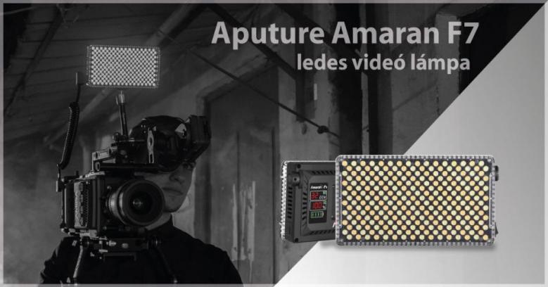 Aputure Amaran F7 ledes vide lmpa