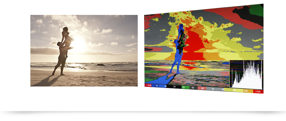 VS-2 FineHD Kontroll Monitor false-color VS-2 FineHD Kontroll Monitor false-color